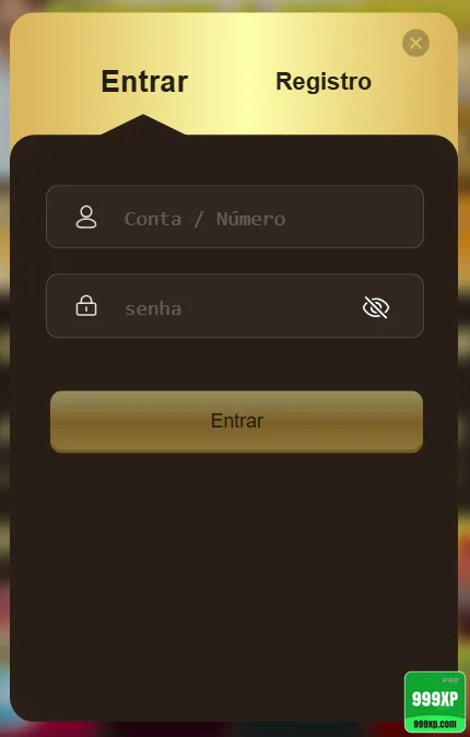 999xp - login premium - Entrar na Conta